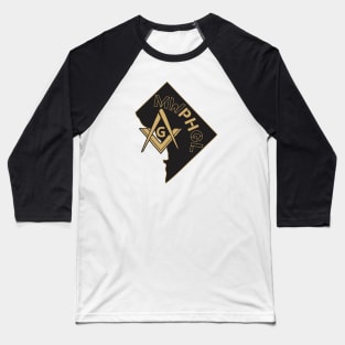 MWPHGLDC - Black & Gold Baseball T-Shirt